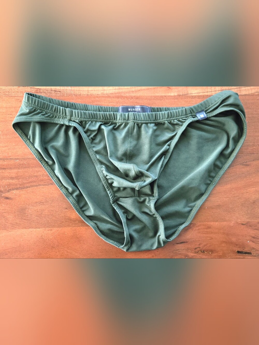 Mens Olive Green Bikini